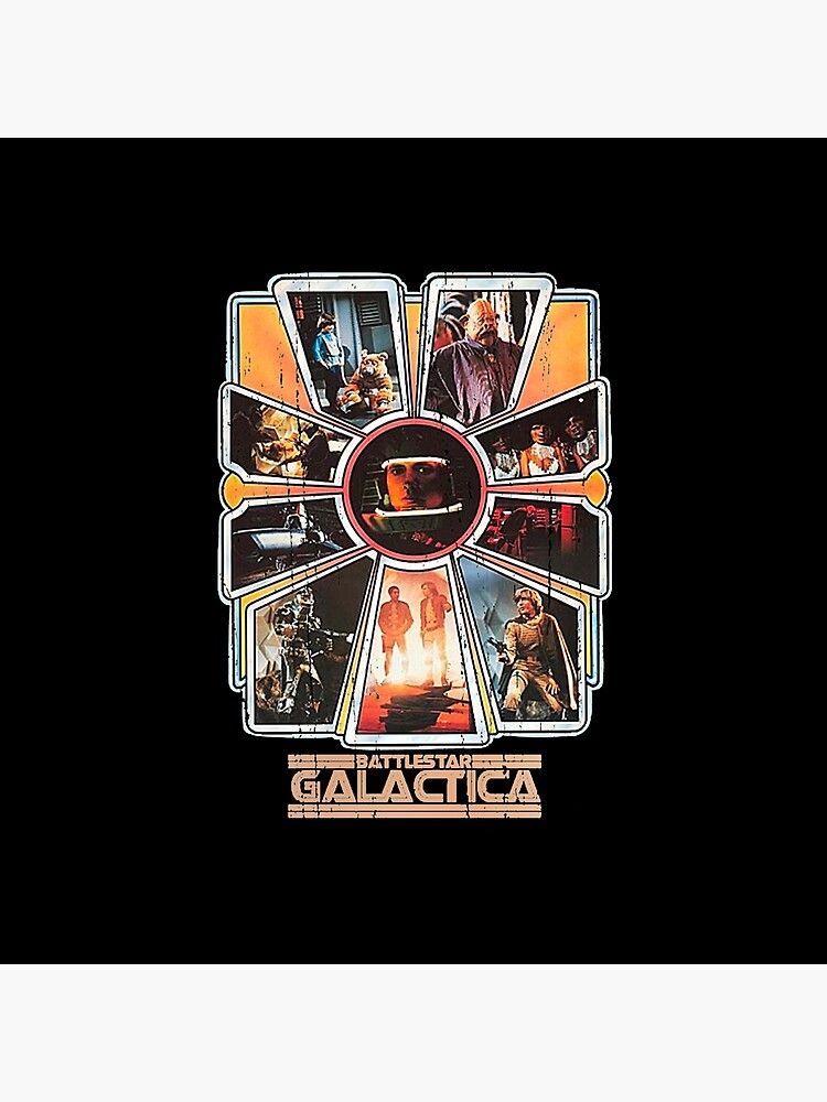 Battlestar Galactica Distressed Throw Pillow - Image 2