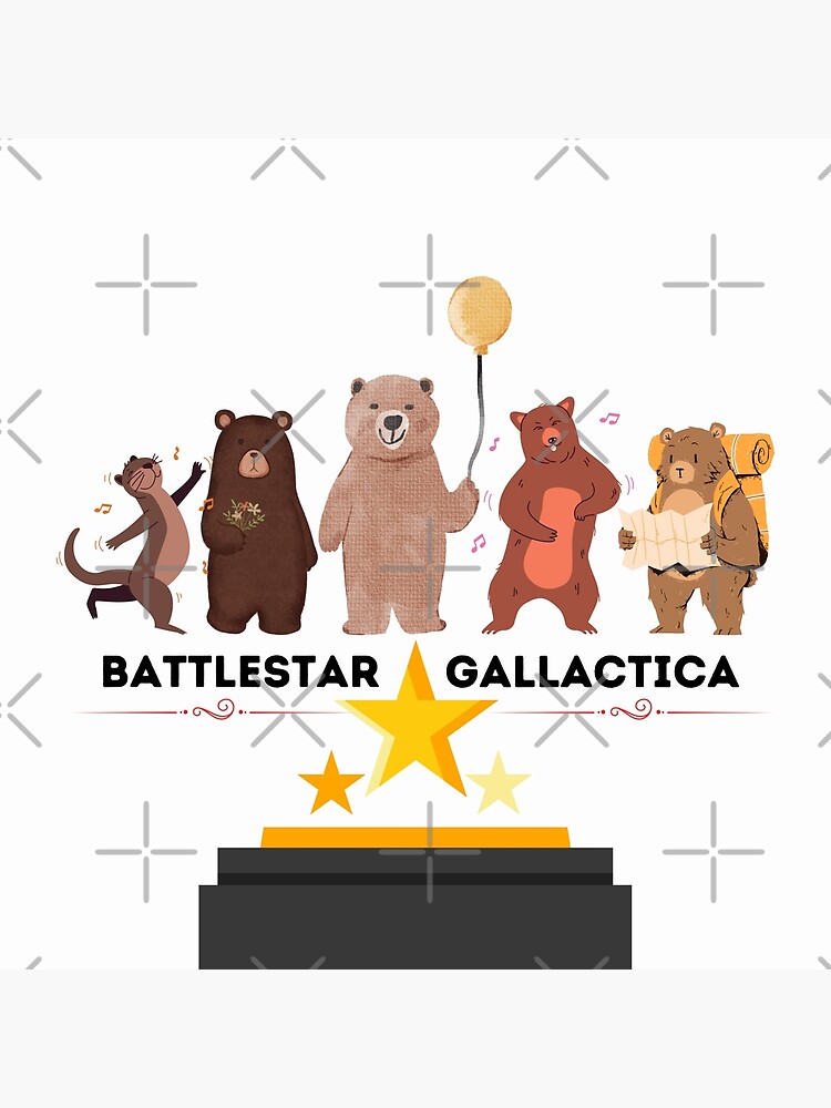 Battlestar Gallactica Bears Throw Pillow - Image 2