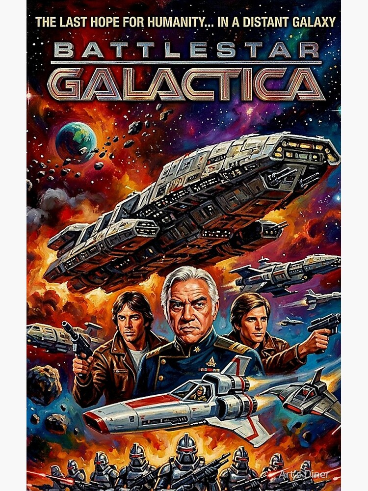 The Last Hope A Battlestar Galactica Tribute Shower Curtain - Image 2
