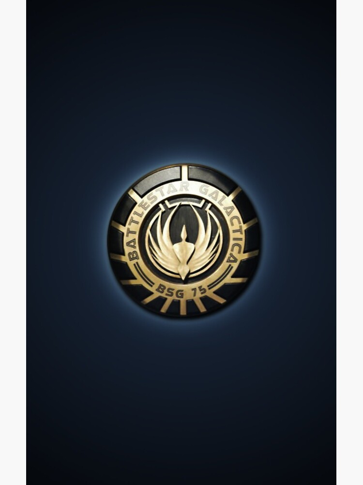 Battlestar Galactica Bsg Insigna Shower Curtain - Image 2