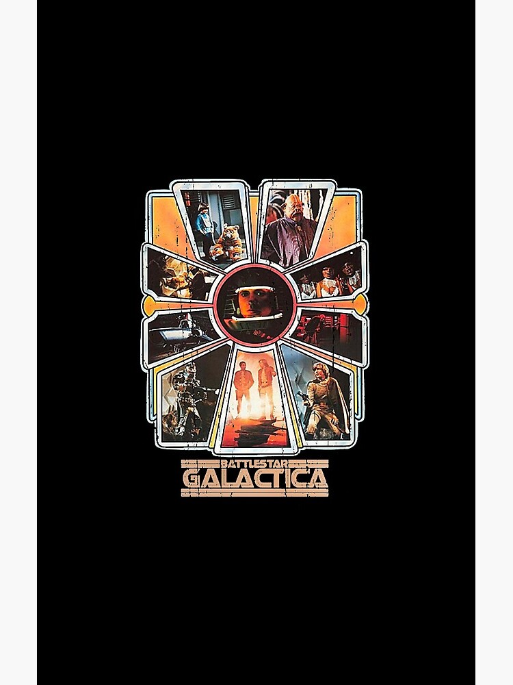 Battlestar Galactica Distressed Shower Curtain - Image 2