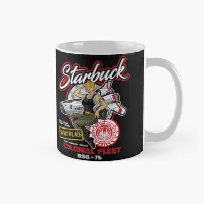 Starbuck Colonial Fleet Pilot Mug