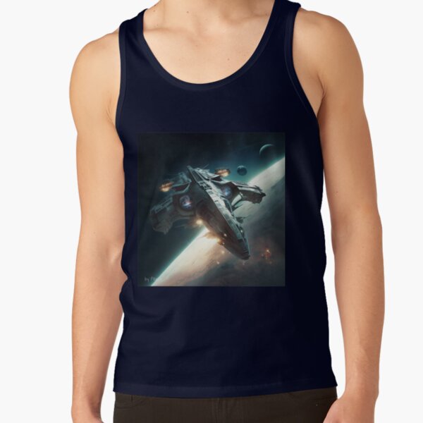 Battlestar Galactica Artwork New By Pitasso Tank Top - Image 5