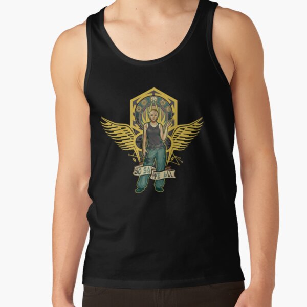 So Say We All Battlestar Galactica Tank Top - Image 3