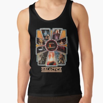 Battlestar Galactica Distressed Tank Top