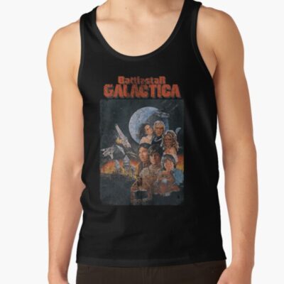 Vintage Distressed Battlestar Galactica Tank Top