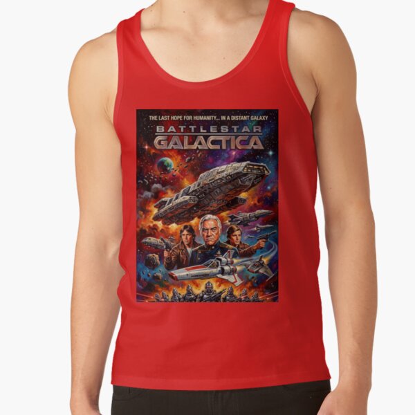 The Last Hope A Battlestar Galactica Tribute Tank Top - Image 4