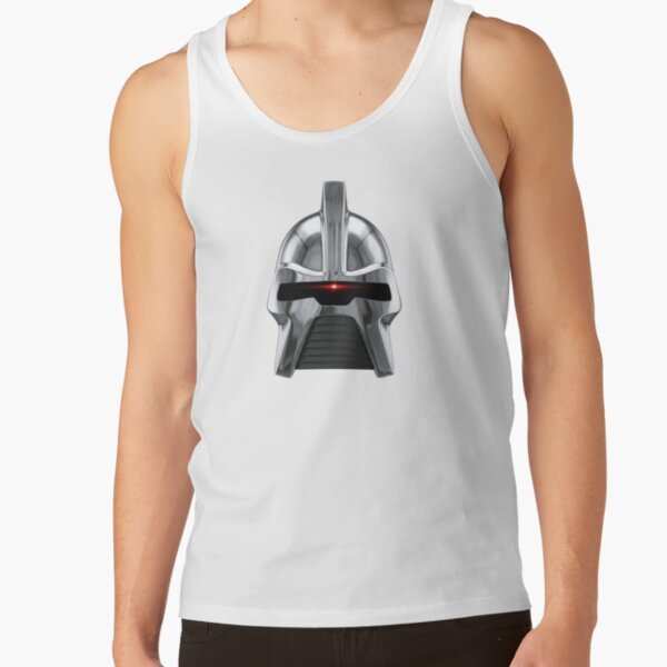 Cylon Helmet Battlestar Galactica Tank Top - Image 2