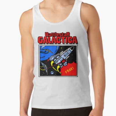 Retro Battlestar Galactica Tank Top