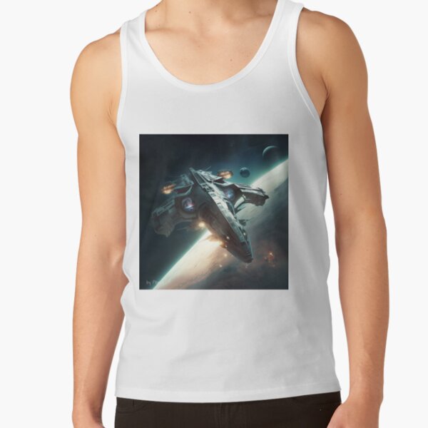 Battlestar Galactica Artwork New By Pitasso Tank Top