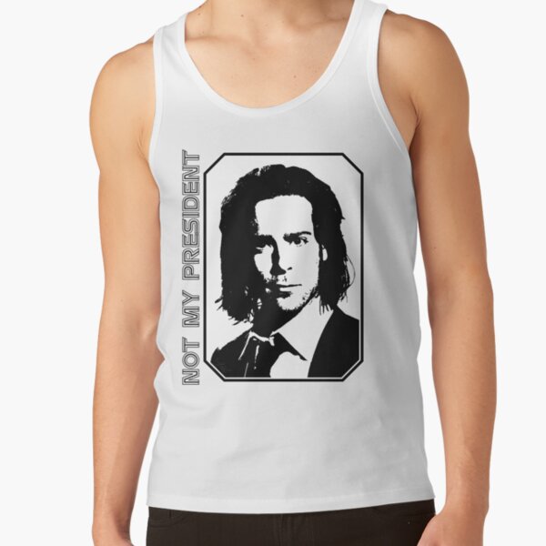 Gaius Baltar Not My President Shirt Tank Top - Image 2
