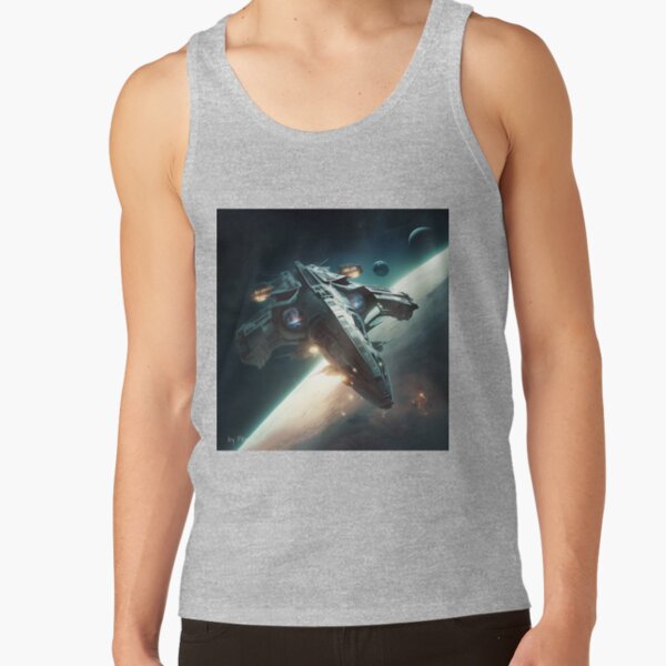 Battlestar Galactica Artwork New By Pitasso Tank Top - Image 3