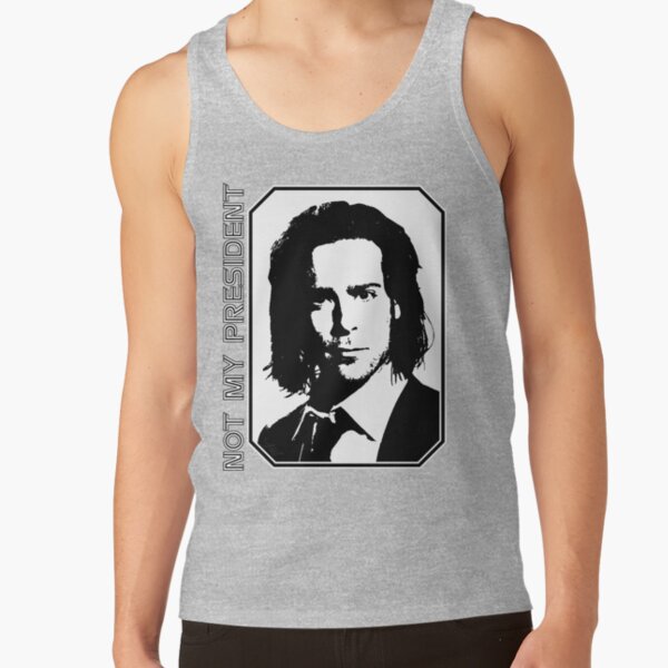 Gaius Baltar Not My President Shirt Tank Top - Image 3