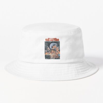 Vintage Distressed Battlestar Galactica Bucket Hat