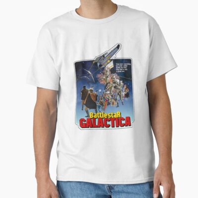 Vintage  Universal Studios Battlestar T-shirt