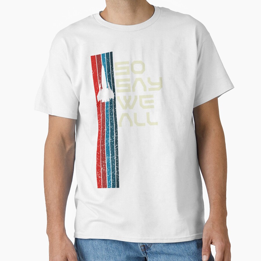 Retro Viper Battlestar Galactica T-shirt - Image 2
