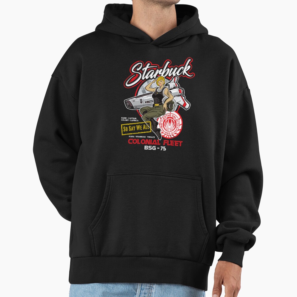 Starbuck Colonial Fleet Pilot Hoodie - Image 2