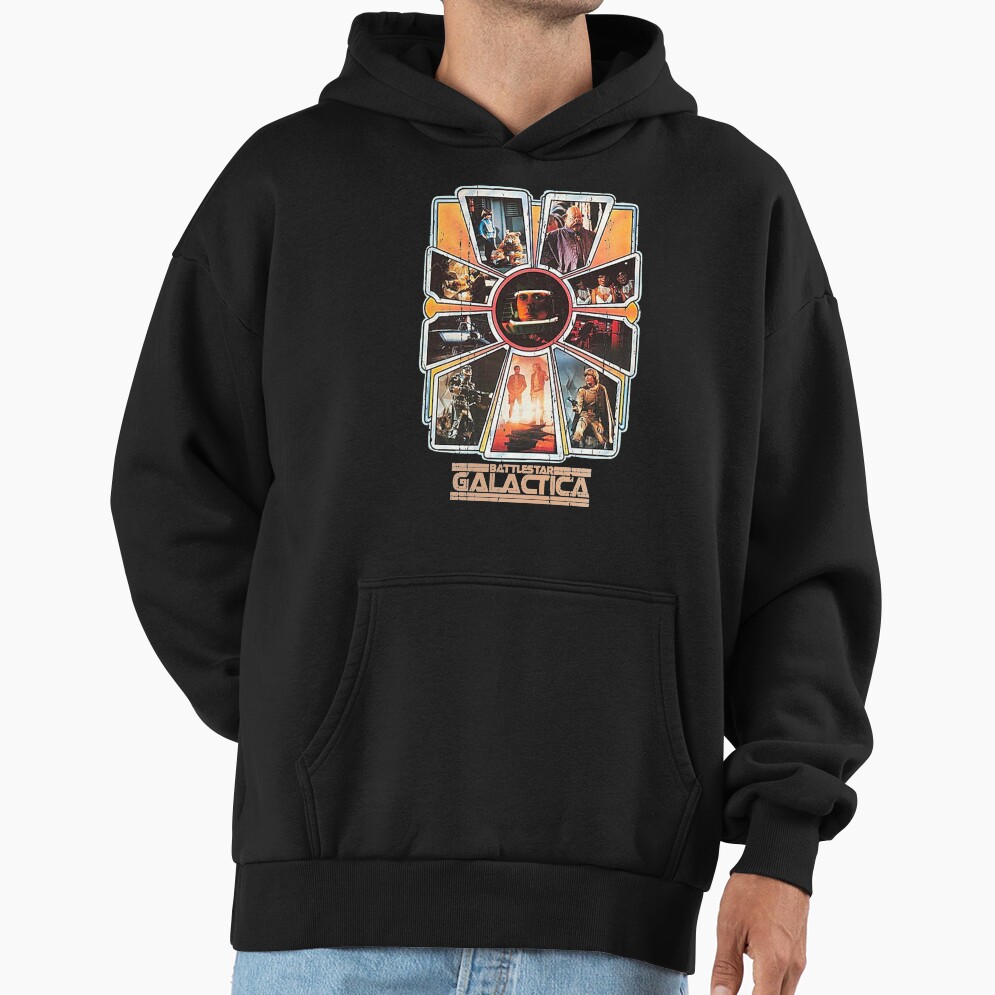 Battlestar Galactica Distressed Hoodie