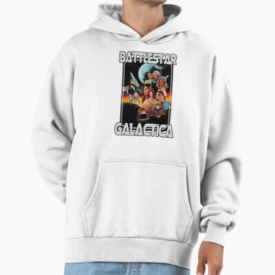 Battlestar Galactica Retro Poster Hoodie