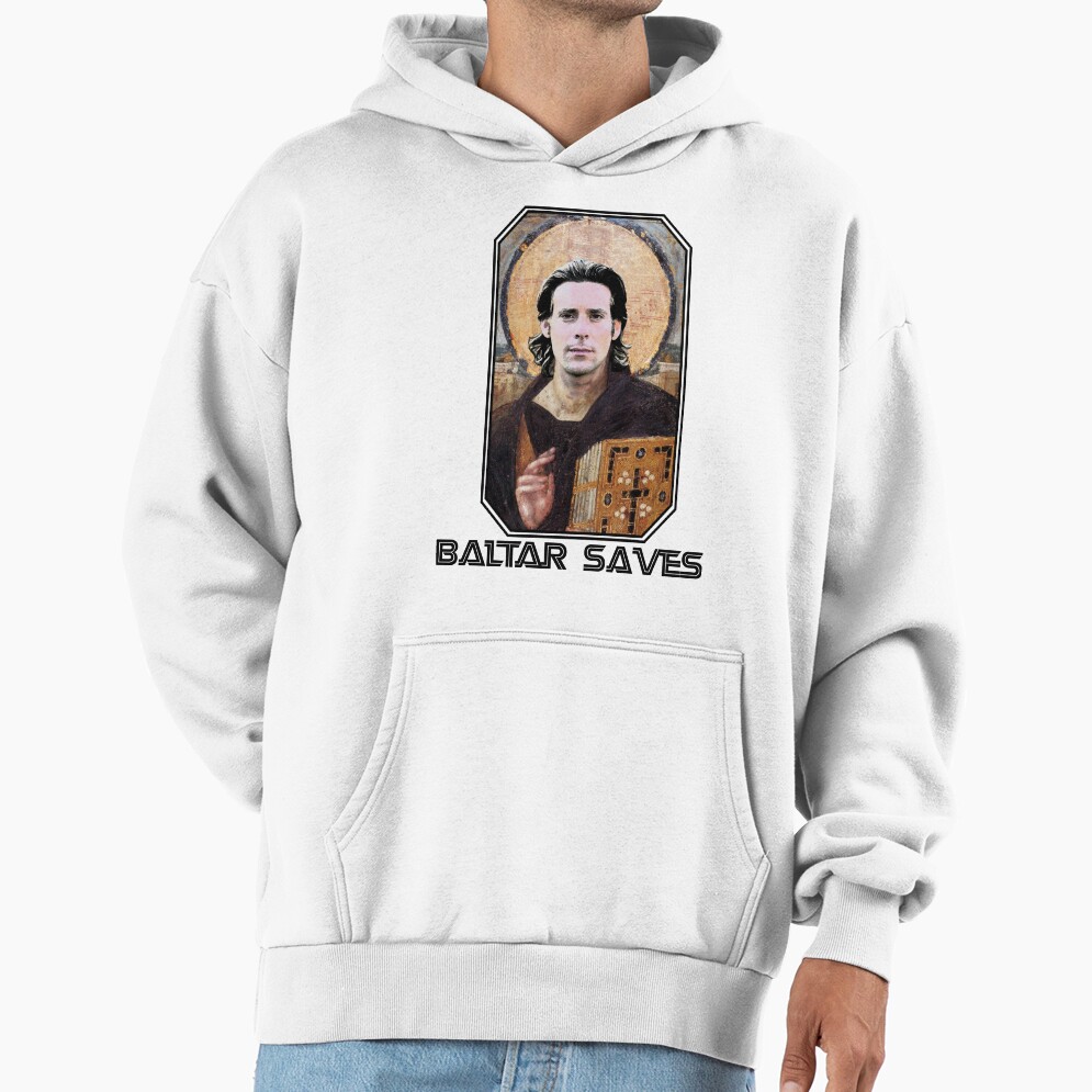 Baltar Saves Battlestar Galactica Hoodie