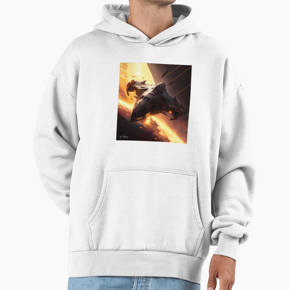 Battlestar Galactica Artwork By Pitasso Hoodie