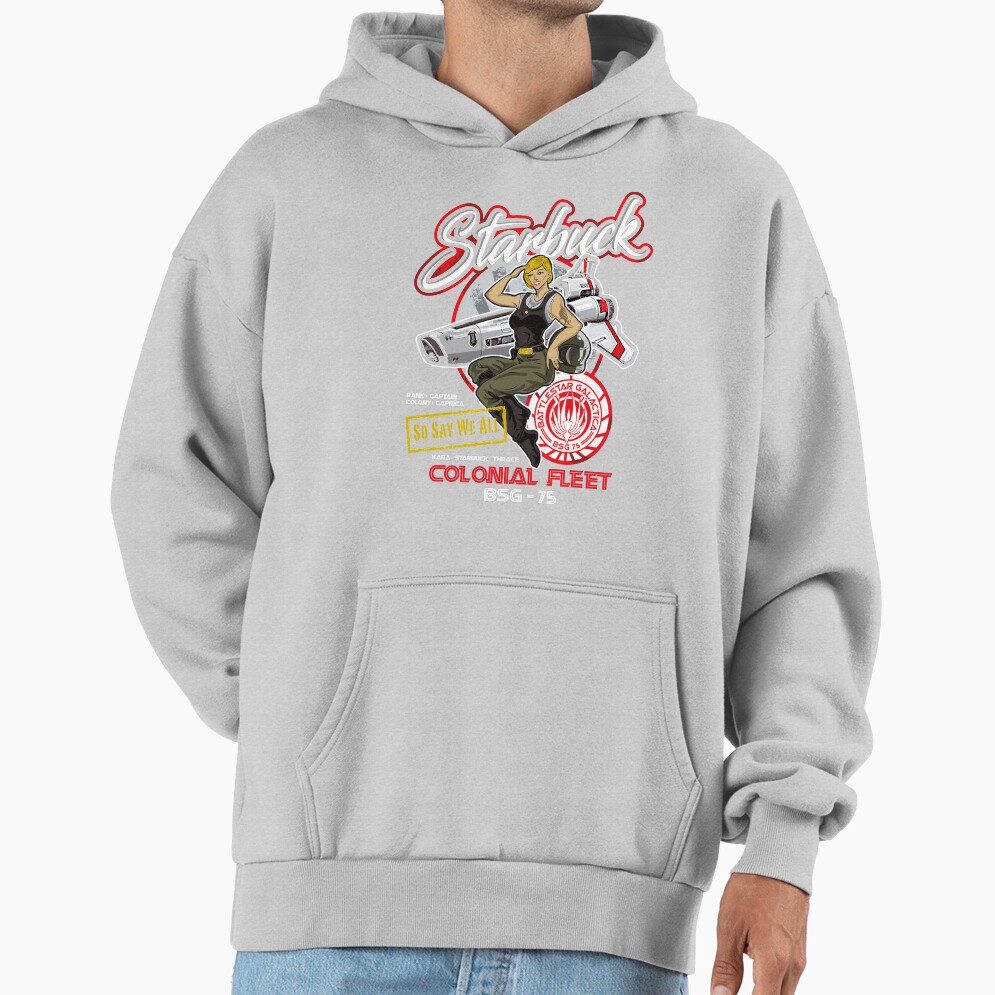 Starbuck Colonial Fleet Pilot Hoodie - Image 4
