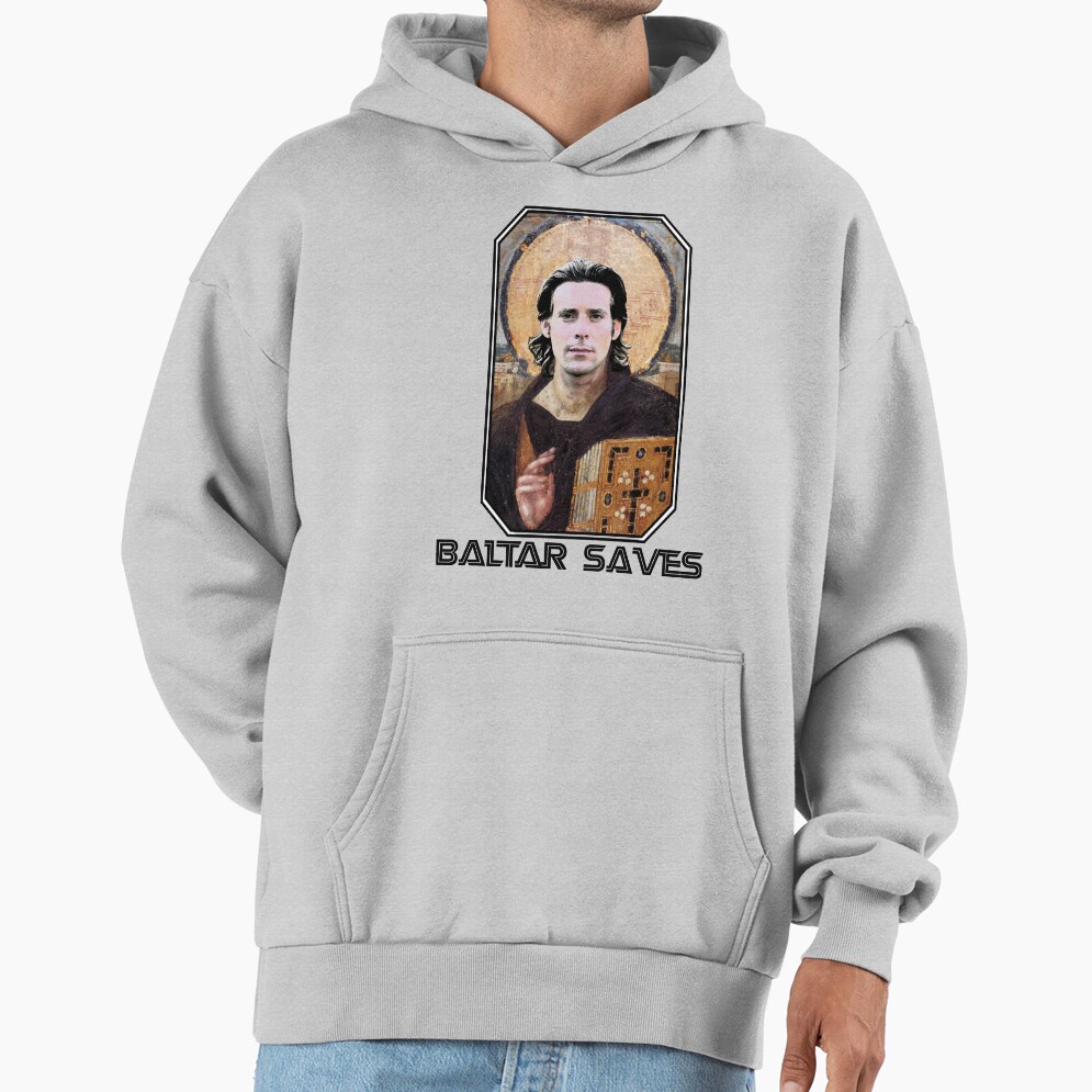 Baltar Saves Battlestar Galactica Hoodie - Image 4