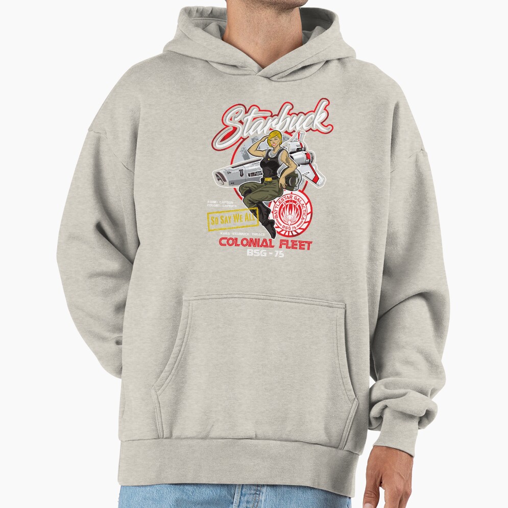 Starbuck Colonial Fleet Pilot Hoodie - Image 3