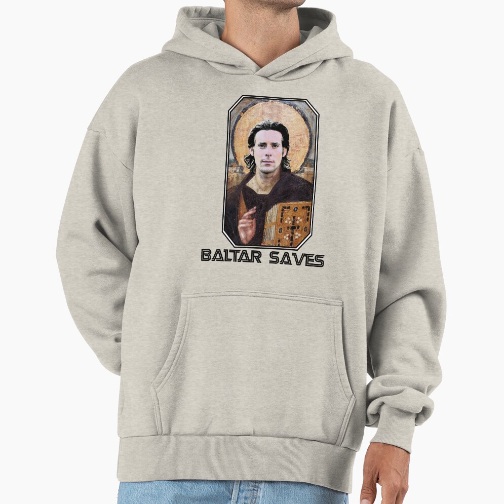Baltar Saves Battlestar Galactica Hoodie - Image 3