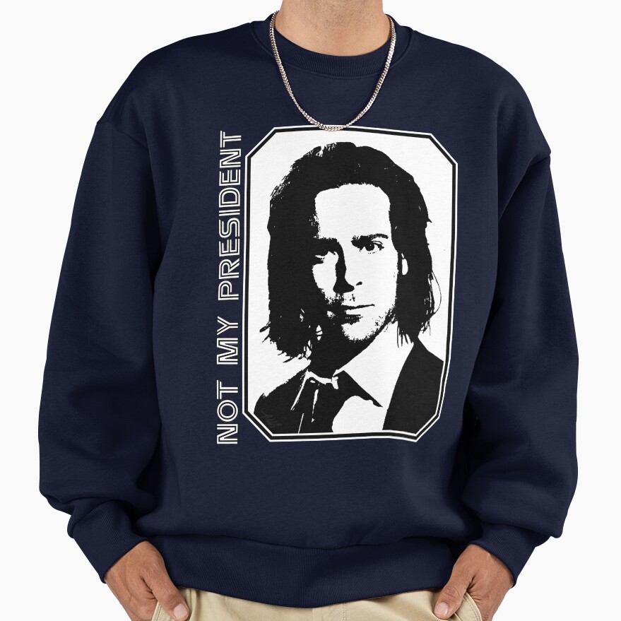 Gaius Baltar Not My President Shirt Sweatshirt - Image 5