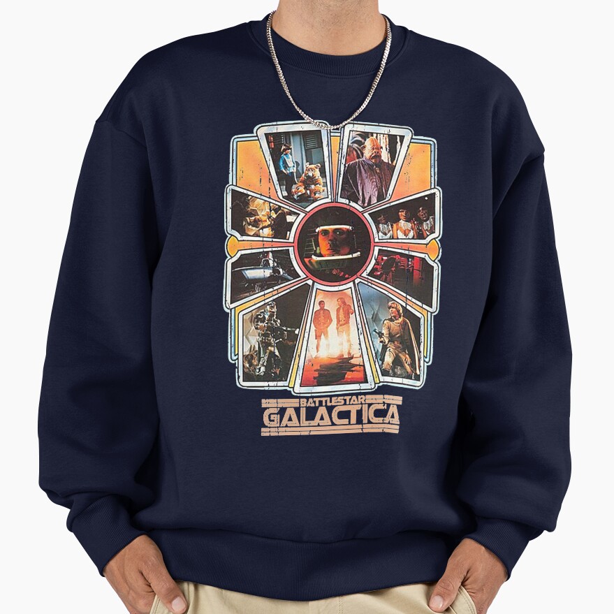 Battlestar Galactica Distressed Sweatshirt - Image 5
