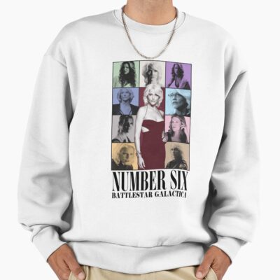 Number Six Battlestar Galactica Sweatshirt