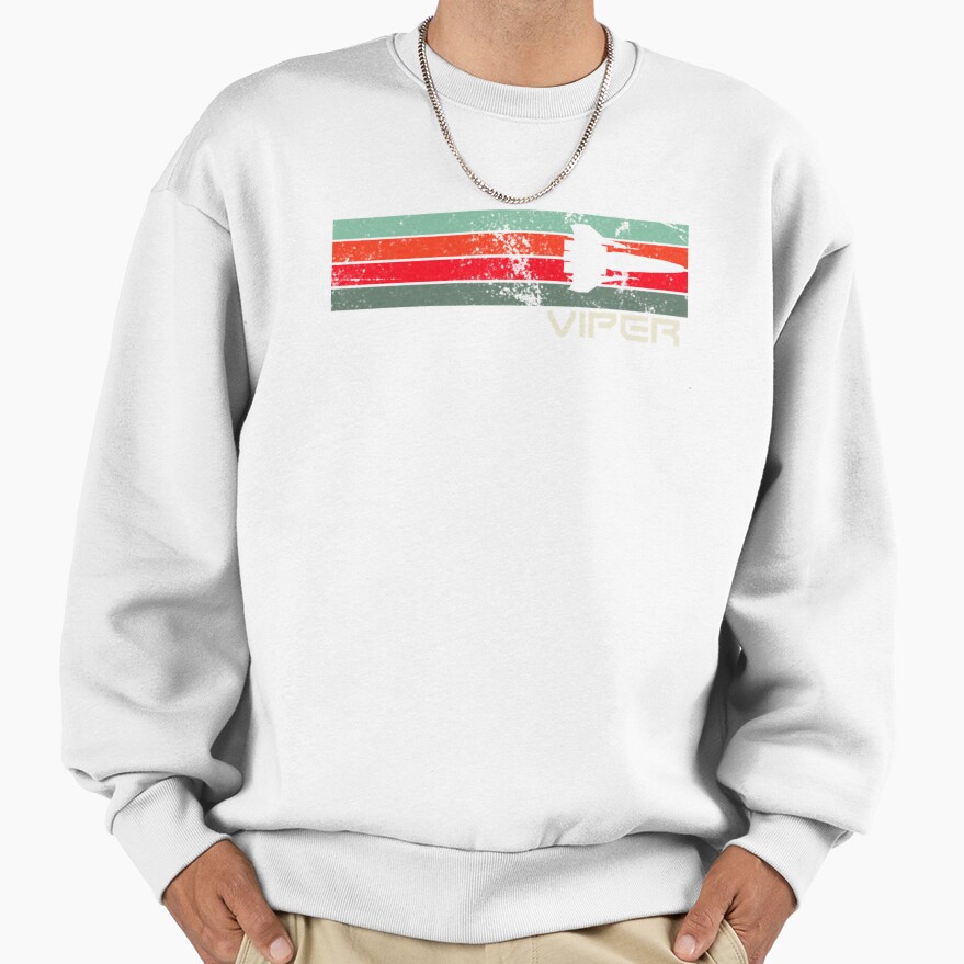 Viper Retro Battlestar Galactica Sweatshirt - Image 2