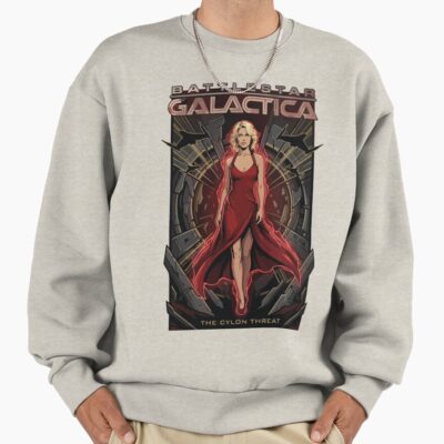 Battlestar Galactica Number Six Comic Book Sweatshirt