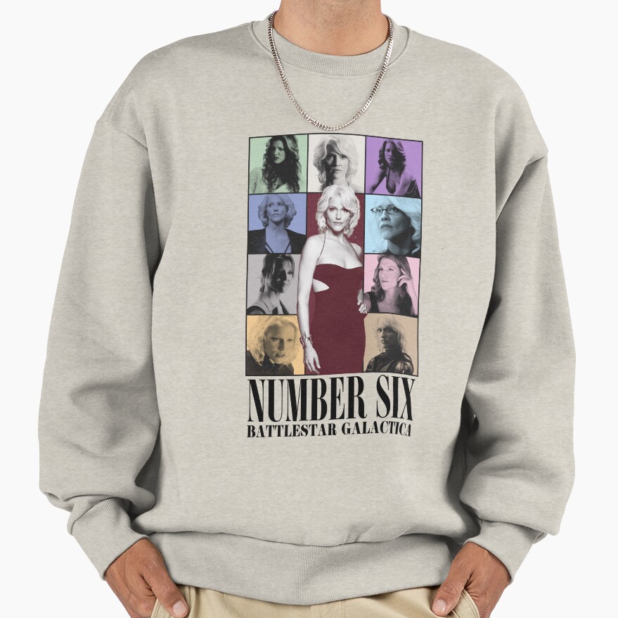 Number Six Battlestar Galactica Sweatshirt - Image 3