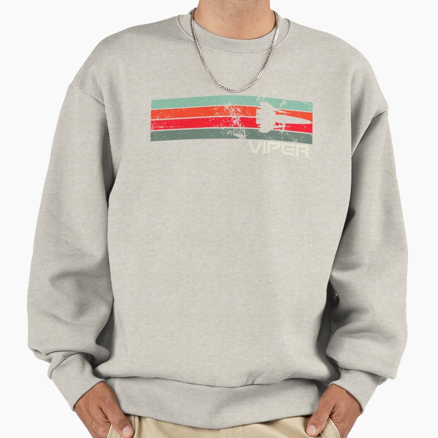 Viper Retro Battlestar Galactica Sweatshirt - Image 3