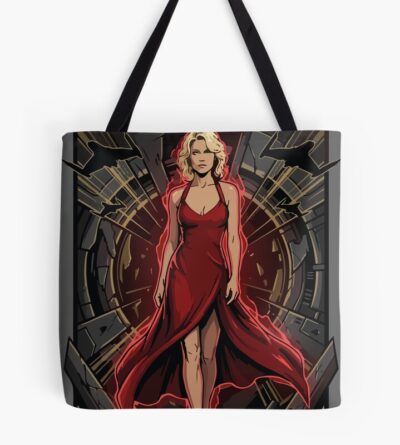 Battlestar Galactica Number Six Comic Book Tote Bag