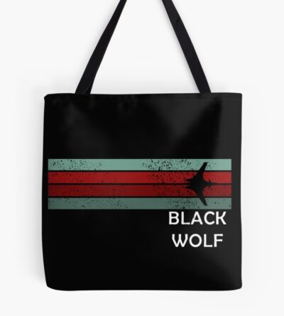 Blackwolf Retro Battlestar Galactica Tote Bag