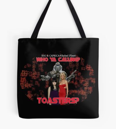 Toasters Battlestar Galactica Tote Bag