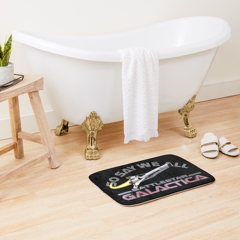 Battlestar Galactica So Say We All Bath Mat - Image 2