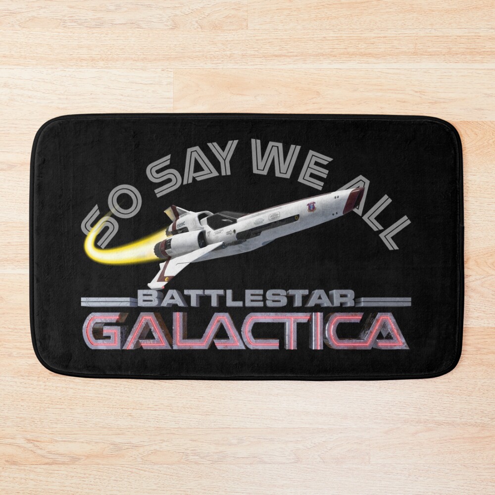 Battlestar Galactica So Say We All Bath Mat
