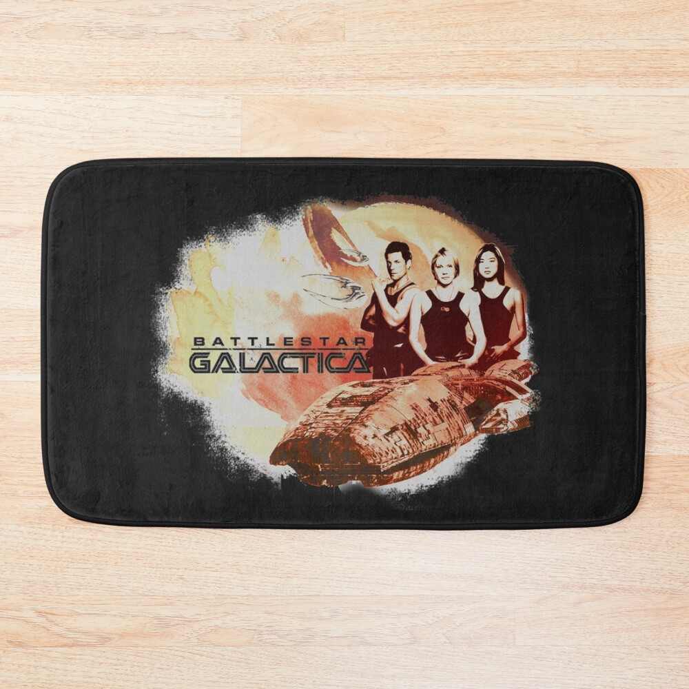 Battlestar Galactica Galactica Pilots Bath Mat