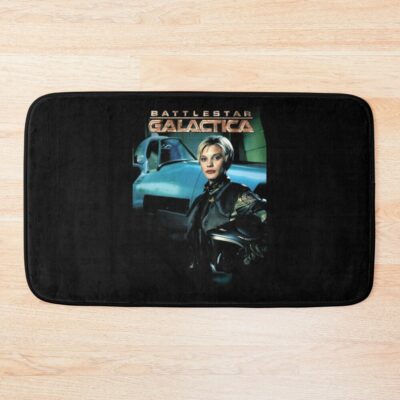 Battlestar Galactica Characters Bath Mat