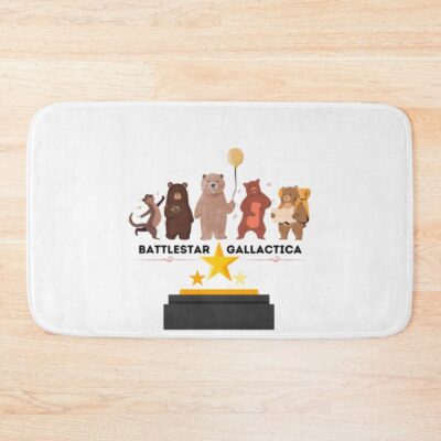 Battlestar Gallactica Bears Bath Mat
