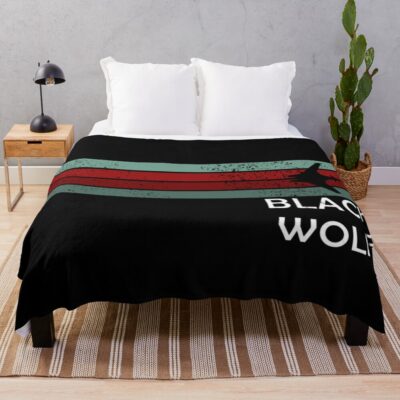 Blackwolf Retro Battlestar Galactica Throw Blanket
