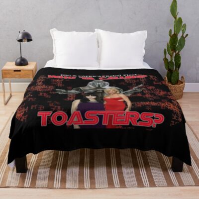 Toasters Battlestar Galactica Throw Blanket
