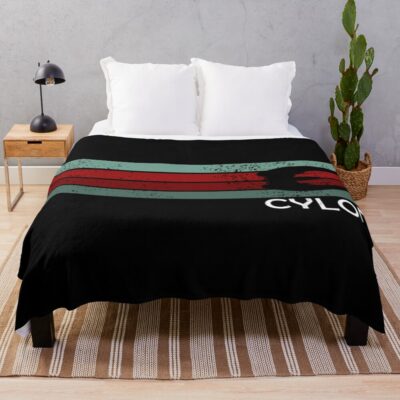 Cylon Retro Battlestar Galactica Throw Blanket