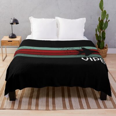 Viper Retro Battlestar Galactica Throw Blanket