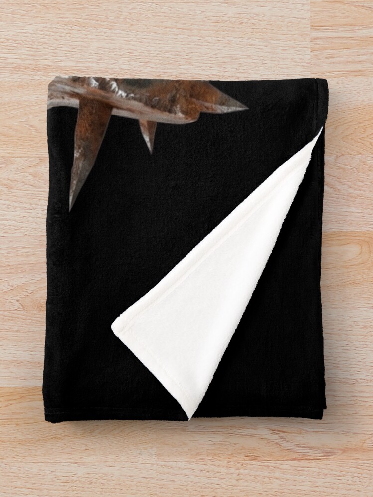Cylon Helmet Wasteland Warrior Throw Blanket - Image 2