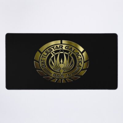 Battlestar Galactica Crest Chest Pocket Mouse Pad